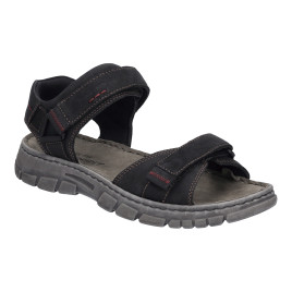 Brendan 01 - férfi bőr szandál